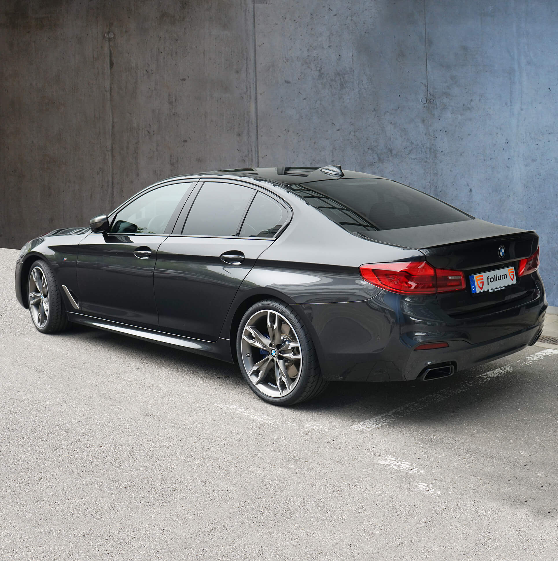 BMW 5er Scheibentönung