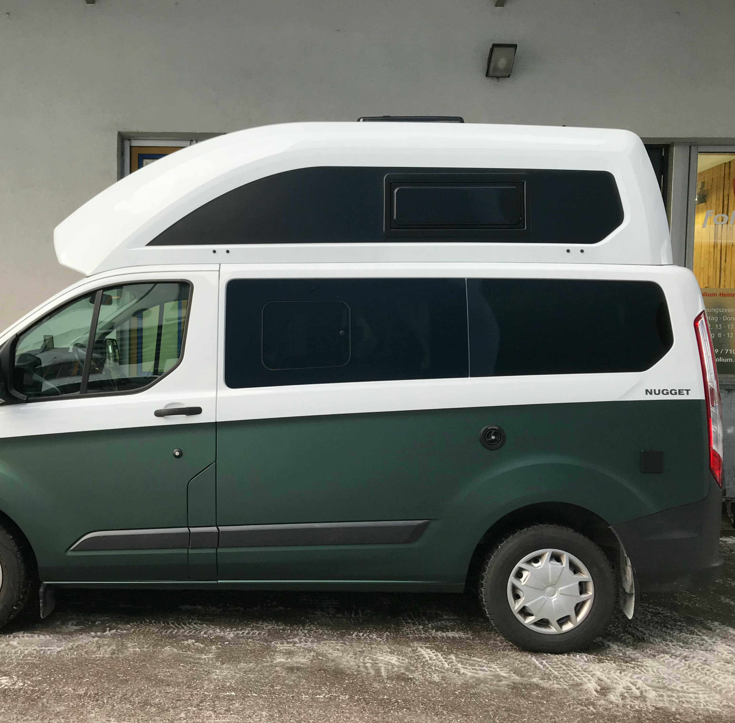 Ford Transit Custom Teilfolie in München